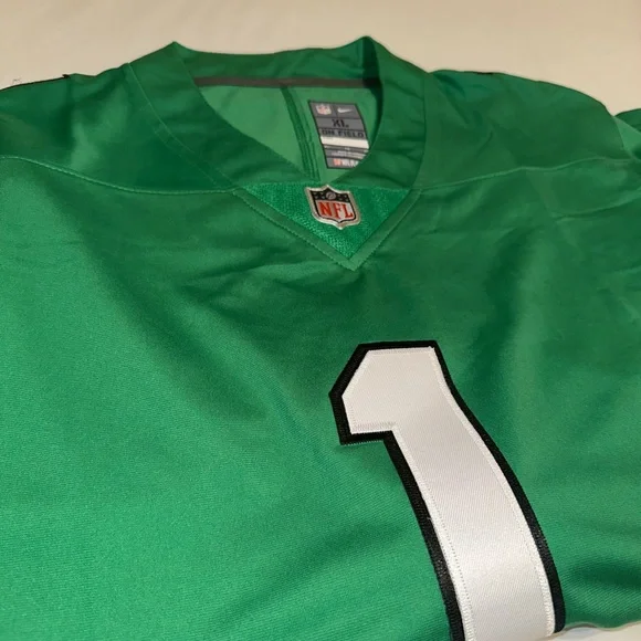 Philadelphia Eagles Green NFL Jersey - Picture 7 of 9